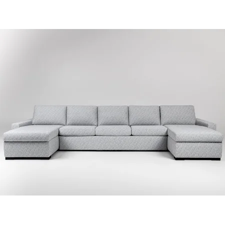 5-Seat Sectional Sofa w/ Sleeper